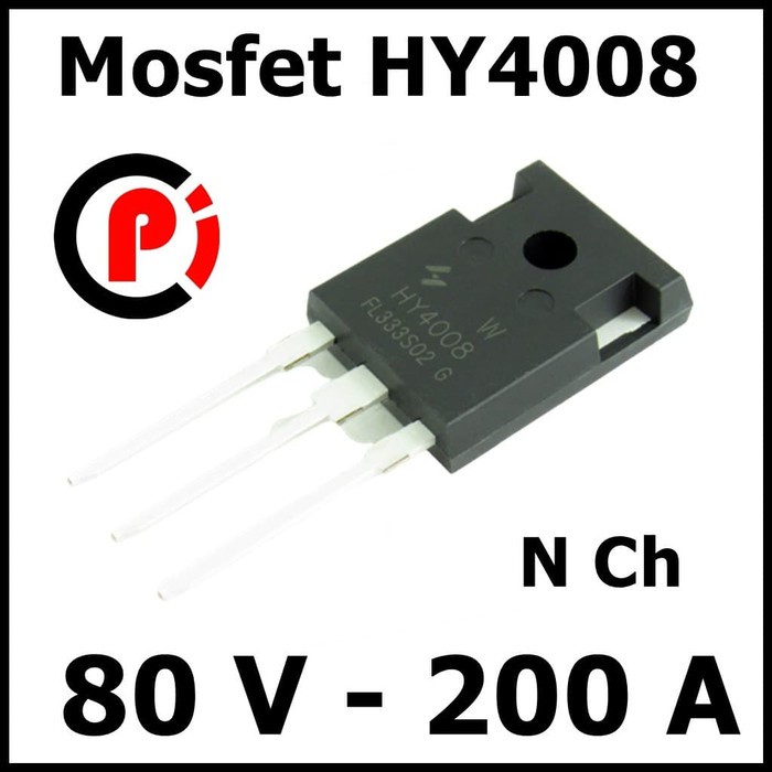 Mosfet Power N Channel HY4008 HY 4008 80 โวลต์ 200 Ampere ตัวถังใหญ่