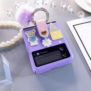 🔥พร้อมส่ง🔥 Samsung galaxy z flip 3 case เคสน่ารัก