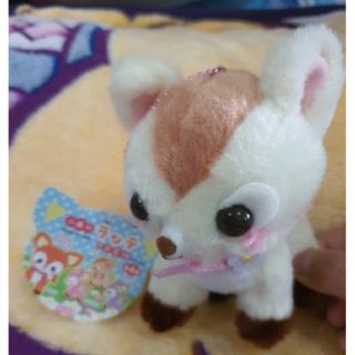 ตุ๊กตา กวาง latte the fawn alpine flowers น่ารัก นำเข้า ญี่ปุ่น ของแท้ พวงกุญแจ