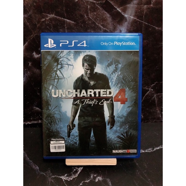 แผ่นเกม Uncharted 4 : ps4 (มือ2)