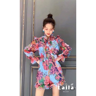 จั้มสูทขาสั้นงานป้าย Laila brand