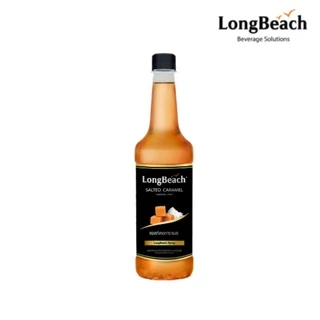ลองบีชไซรัปซอลท์เทด คาราเมล ขนาด 740 มล. LongBeach Salted Caramel Syrup size 740 ml.
