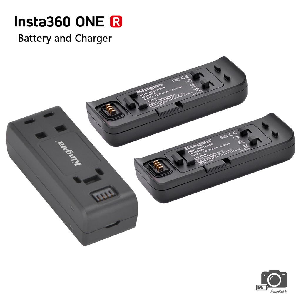 Insta360 One R Battery and charger แบต Insta360 One R แท่นชาร์จ ...