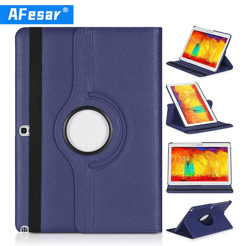 Afesar Protective Case for Samsung Galaxy Note 10.1 2014 SM-P600 SM-P601 SM-P605 Tablet 360 Degree rotating Stand Cover Case