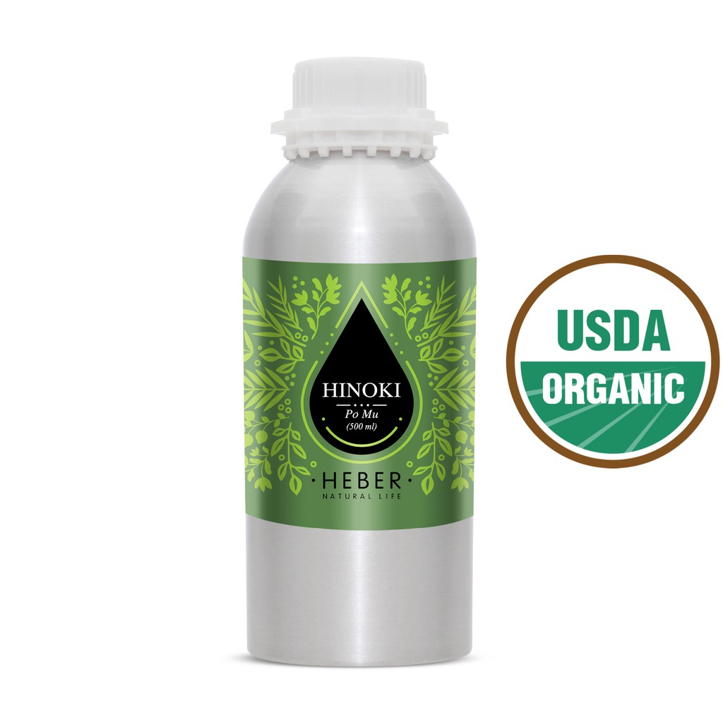 (ขวดใหญ่ 500ml/1000ml) Hinoki Heber Natural Life Po Mu Essential Oil, High Quality Pure Natural