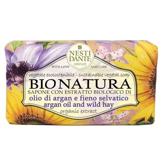 Nesti Dante BIO NATURA – ARGAN OIL &amp; WILD HAY Soap 250g.