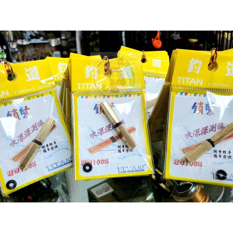 ตัววัดระดับน้ำทองเหลือง หกเหลี่ยม แบบหมุน Titan