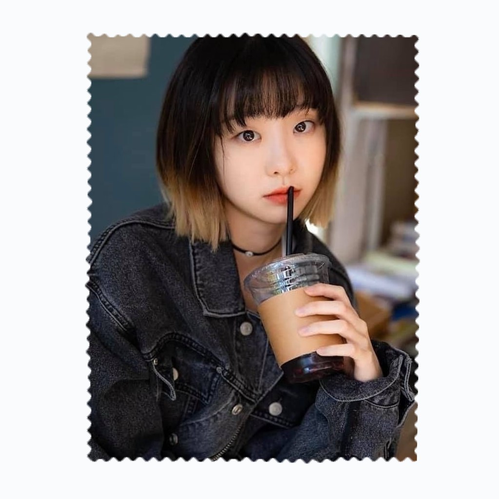 ผ้าเช็ดแว่นตา ผ้าเช็ดเลนส์ ศิลปินเกาหลี จอนจีฮยอน ซีรีส์เกาหลี คิมดามี Kim Dami Jo Yiseo ซีรีส์ Itae