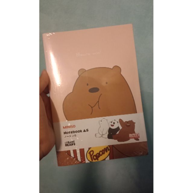 สมุดจด we bare bear (3เล่ม)