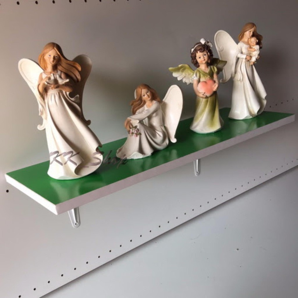 Kshop998 ชั้นไม้+ขารับ ไม้ขนาด70x20 หนา1.5ซม.