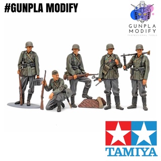 TAMIYA 35371 1/35 โมเดลประกอบ โมเดลทหาร German Infantry Set (Mid WWII)