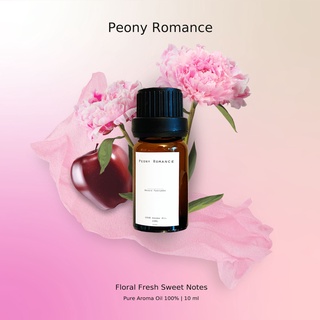 น้ำมันหอมระเหย Oil 100% กลิ่น pink PEONY &amp; BLUSH SUEDE ขนาด 10ml แบบเยาะ เปิดฝาใช้ได้เลย (no box)