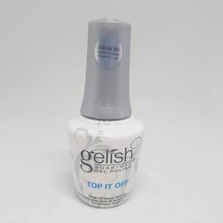 ท้อปเจลแบบต้องเช็ดเหนียวหลังอบ Top it off  🇺🇸Harmony Gelish ของแท้นำเข้าจากUSA🇺🇲