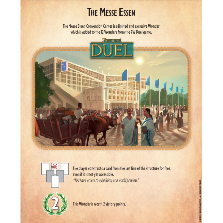 7 Wonders Duel: Promo Cards [Promo] [BoardGame]