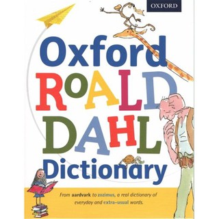 DKTODAY หนังสือ ปกแข็ง OXFORD ROALD DAHL DICTIONARY