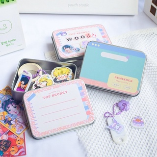 🎀 Tin Box กล่องเหล็ก ใส่ของลายน่ารัก 🤲🏻✨