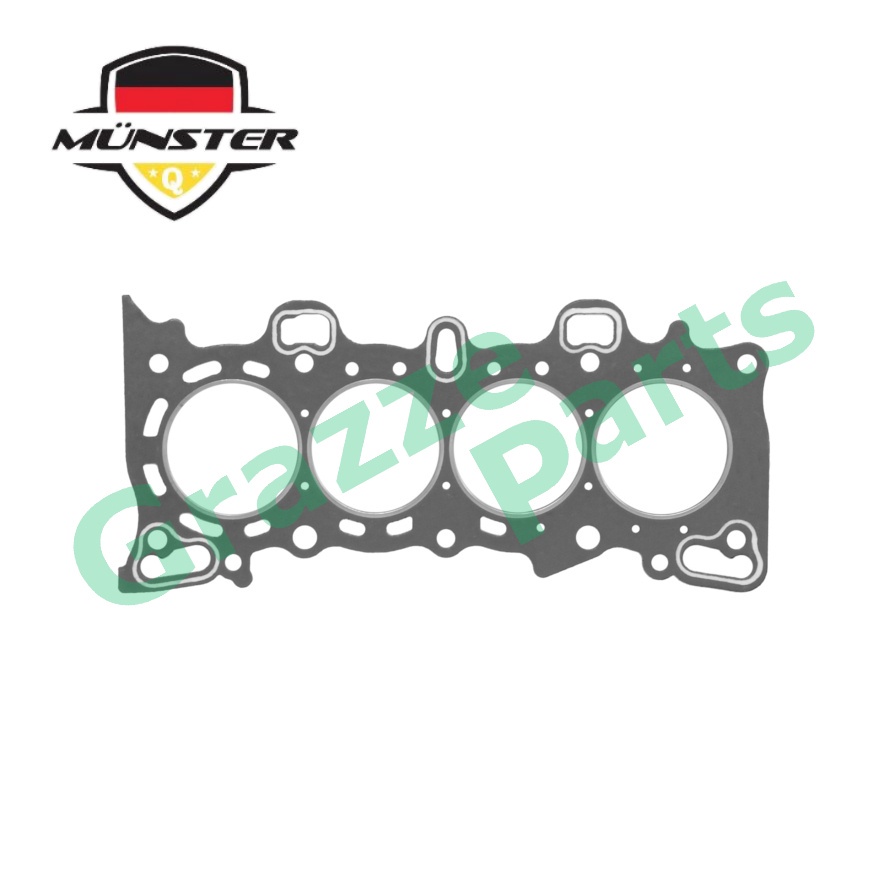 Münster ปะเก็นฝาสูบ 12251-P2J-004 สําหรับ Honda Civic SO4 SR4 1.6 VTEC SOHC D16Y (คาร์บอน)