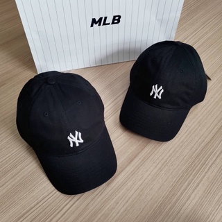 MLB rookie ball cap หมวกสีดำ ⚫️⚫️ โลโก้ NY ตรงกลาง อันเล็ก รุ่นนี้ฮิตมากๆ ขายดีตลอดกาล