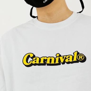 ☏Carnival SS20 Logo T-Shirt สีขาว