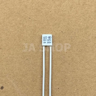 เทอร์โมฟิวส์พัดลม 130 135 องศา 2A 250V เทอร์โมฟิวส์ ฟิวส์พัดลม ฟิวส์เหลี่ยม