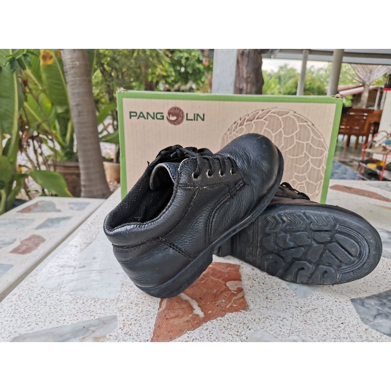 รองเท้าเซฟตี้ Pangolin รุ่น P027R ✨Safety หุ้มข้อ Size : 3UK หรือ 37EU✨มาตรฐาน มอก.