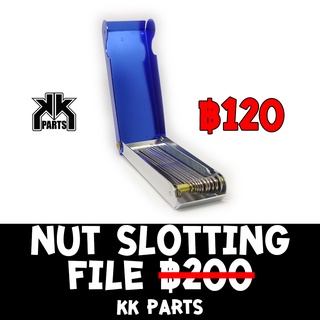 ชุดตะไบแต่งนัทสำหรับกีตาร์ Nut Slotting File for Guitar ราคาพิเศษ 120 บาท by KK Parts Shop