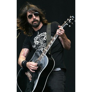 Foo Fighters 5 แม่เหล็ก ติดตู้เย็น 5มิล วงดนตรี ของขวัญ ของสะสม Heavy Rock Band Black Metal  Hib Hob Reaper