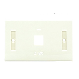 หน้ากาก 1ช่อง 2ช่อง  Face Plate LINK