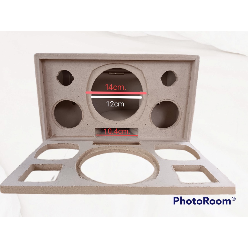 ชุดคิทตู้รุ่น 295 (5.25"+3"+2" พอทหน้า) ตู้ลำโพงบลูทูธ diy รูปที่ 4