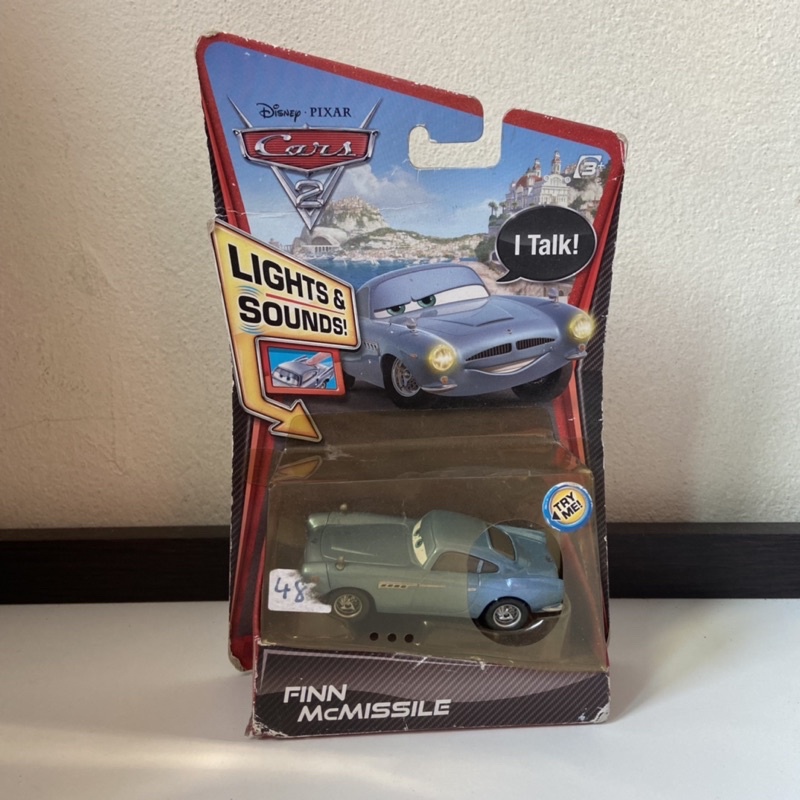 รถเหล็ก Disney cars Finn Mcmissile