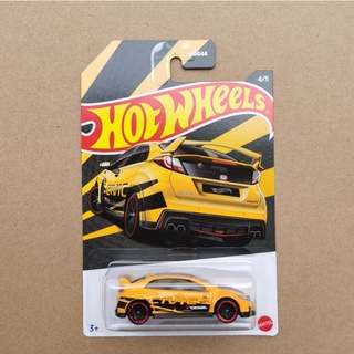 Hotwheels Honda Set รุ่น Honda Civic Type R เหลือง