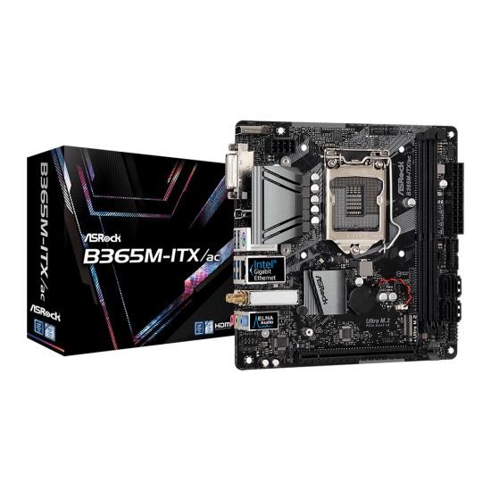 MAINBOARD 1151 ASROCK B365M-ITX/AC