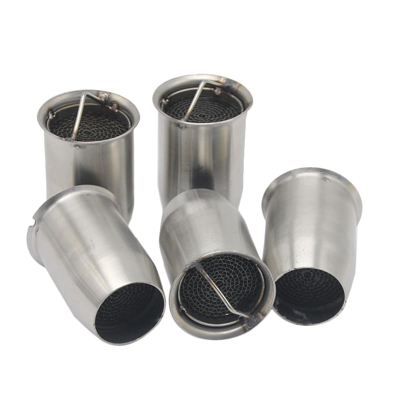 51 มม.รถจักรยานยนต์ Silencer ไอเสีย Catalytic DB Killer Silencer Muffler