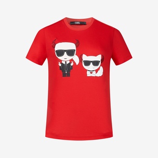 พร้อมส่ง เสื้อยืด พิมพ์ลายการ์ตูน IKONIK แฟชั่นฤดูร้อน สําหรับผู้ชาย และผู้หญิง