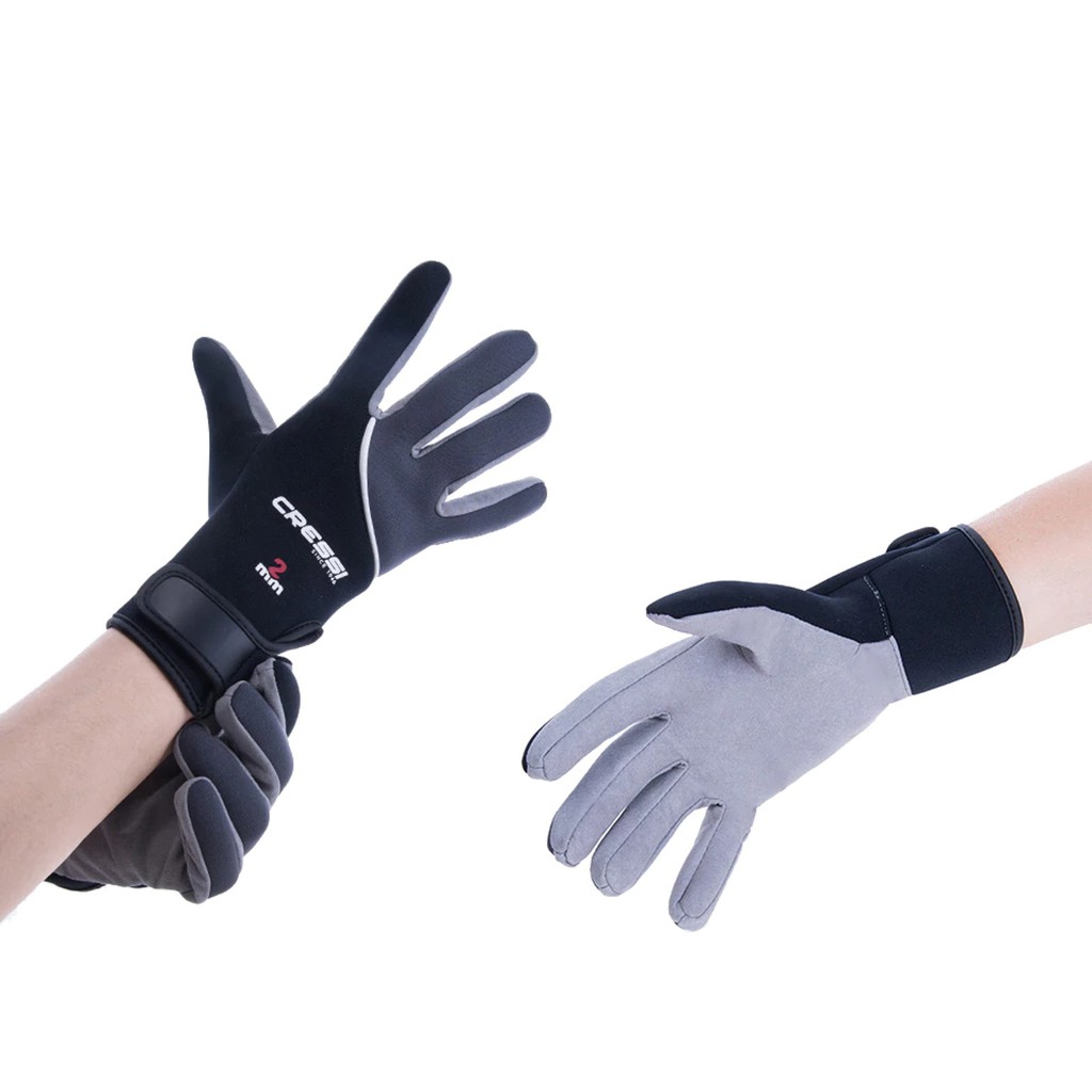 CRESSI 2MM TROPICAL GLOVES-ถุงมือสำหรับกีฬาทางน้ำและนักดำน้ำ