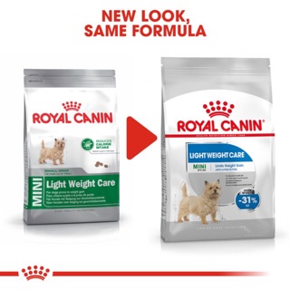 Royal canin Mini Light Weight Care อาหารพันธุ์เล็กควบคุมน้ำหนัก ขนาด 1กก