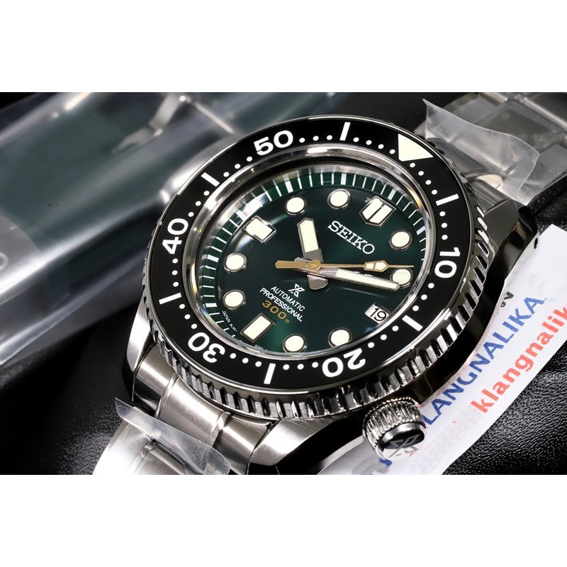 (เลขสวย) นาฬิกา SEIKO PROSPEX 140th AUTOMATIC DIVER'S 300m. Limited Edition The Island Green รุ่น SLA047J