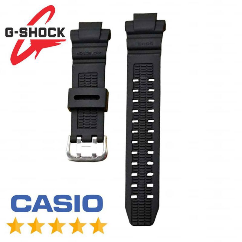 Hitam Casio gshock G-1000 G-1250 G-1500 สายนาฬิกาข้อมือ สีดํา
