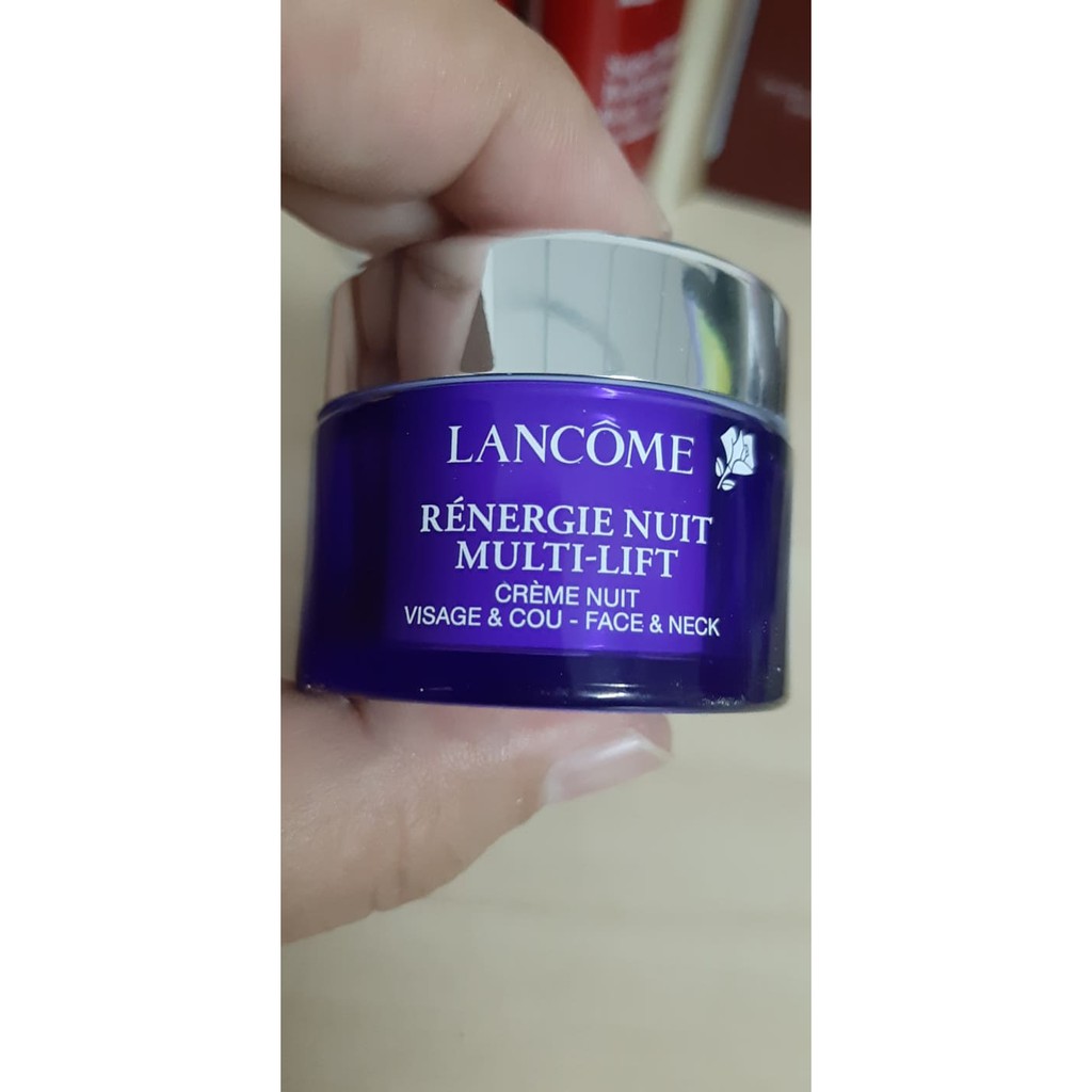 Renergie Nuit MultiLift Creme For Face & Neck 15ml Shopee