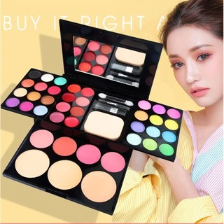 Colors พาเลทแต่งหน้า PRO MAKE UP PALETTE (39 สี) อายแชโดว์ บรัชออน ลิปสติก แป้งเค้ก ในเซ็ตเดียวกัน