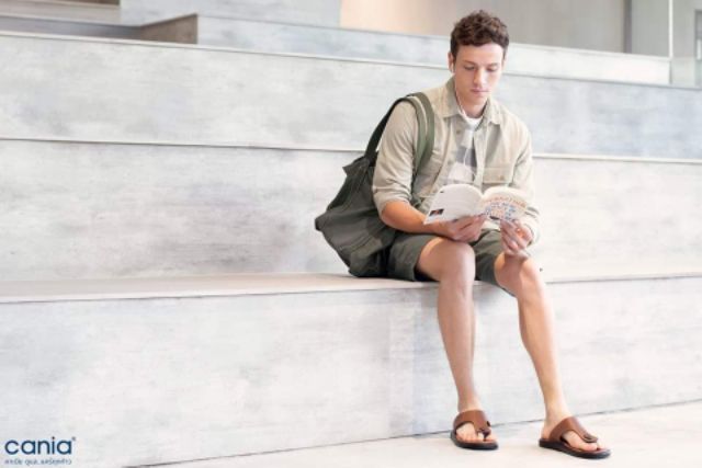 Cania​ รองเท้าสุขภาพ​ เนื้อนิ่ม​ เบอร์40-44  CN51017