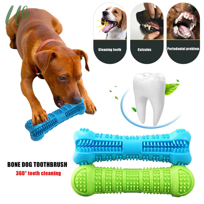 Dog Toothbrush Bite Resistant Chewing Hygiene Oral Cleaning Teeth Toy