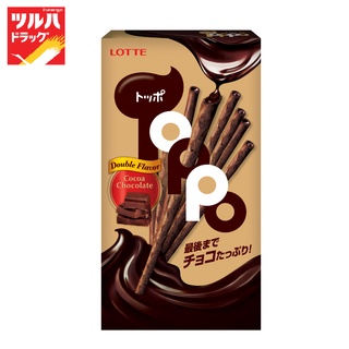 ล็อตเต้ ท็อปโป ขนมบิสกิต อบกรอบแท่ง รสโกโก้สอดไส้ช็อกโกแลต 4…