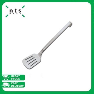 NTS Slotted Spatula with Hook Handle ตะหลิว ตะหลิวมีร่อง ที่ตักอาหาร เครื่องครัวสแตนเลส รุ่น NTS1-SLSP-S