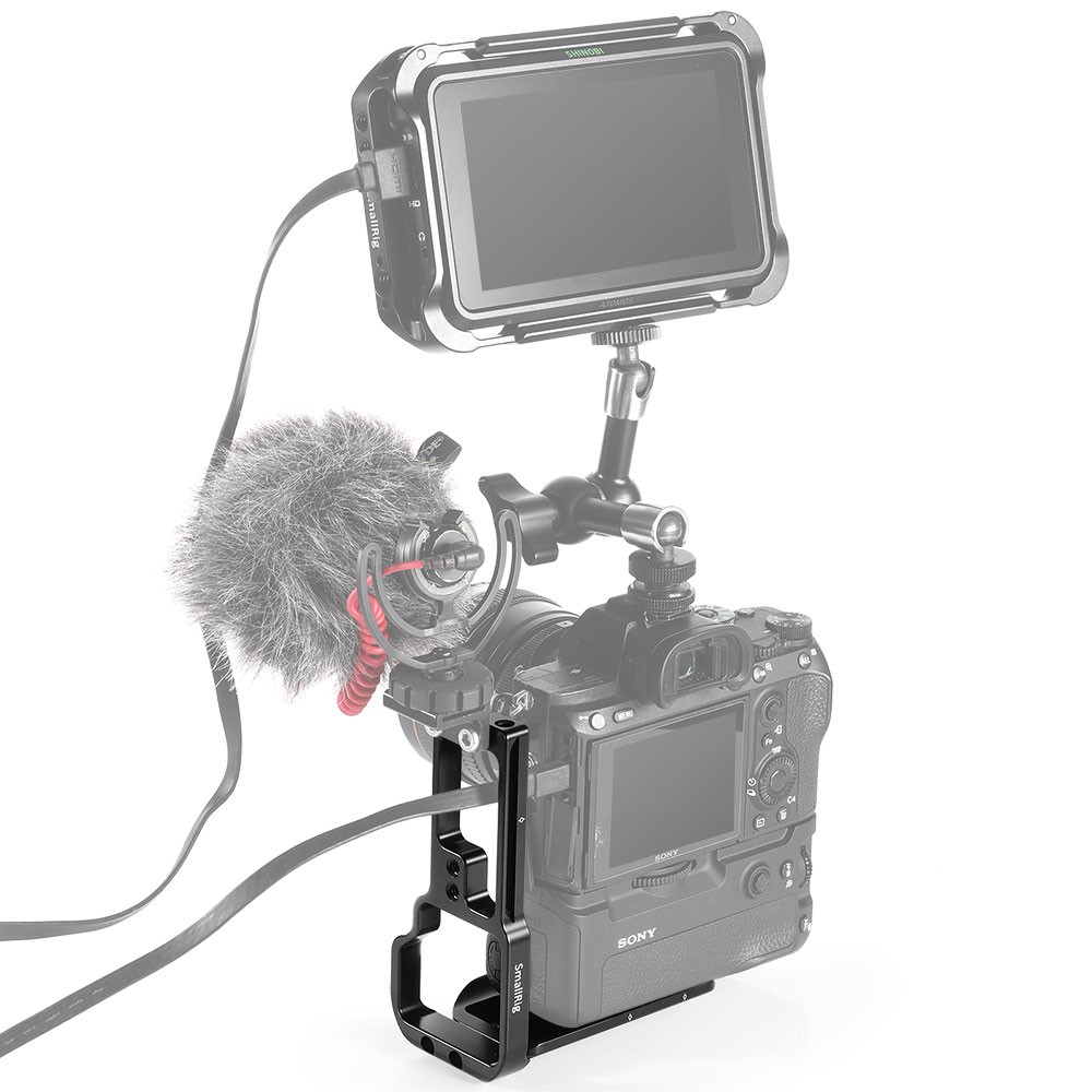 SmallRig L-Bracket for Sony A7III/A7RIII Camera and Battery Grip ...