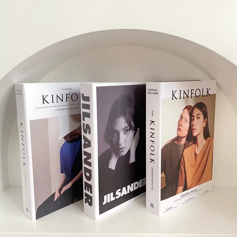 Ins หนังสือจําลอง หนังสือปลอม สําหรับถ่ายภาพตกแต่งบ้าน thumbnail 8