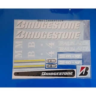 สติกเกอร์ติดจักรยาน Mb-4 Bridgestone