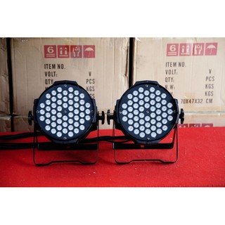 ไฟพาร์ LED 54 หลอด 3 in 1 (1 วัตต์) ไฟปาร์ตี้ ไฟแสงสี ไฟพาร์ ไฟเวที ไฟผับ ไฟเธค