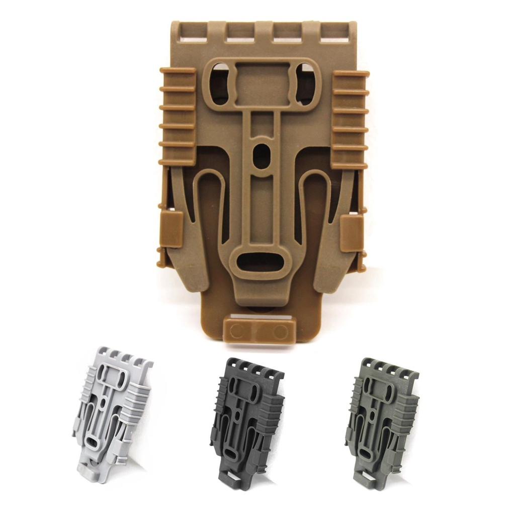 QLS 19 & 22 set HOLSTER Quick locking SYSTEM KIT Duty Receiver PLATE Platform locking Fork 9 Packs ต
