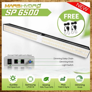 ส่งฟรี ส่งไว! Mars hydro SP6500 LED Full Spectrum Grow Light ไฟปลูกต้นไม้ สำหรับไม้ดอก และต้นไม้ต่าง ๆ ไฟคุณภาพสูง